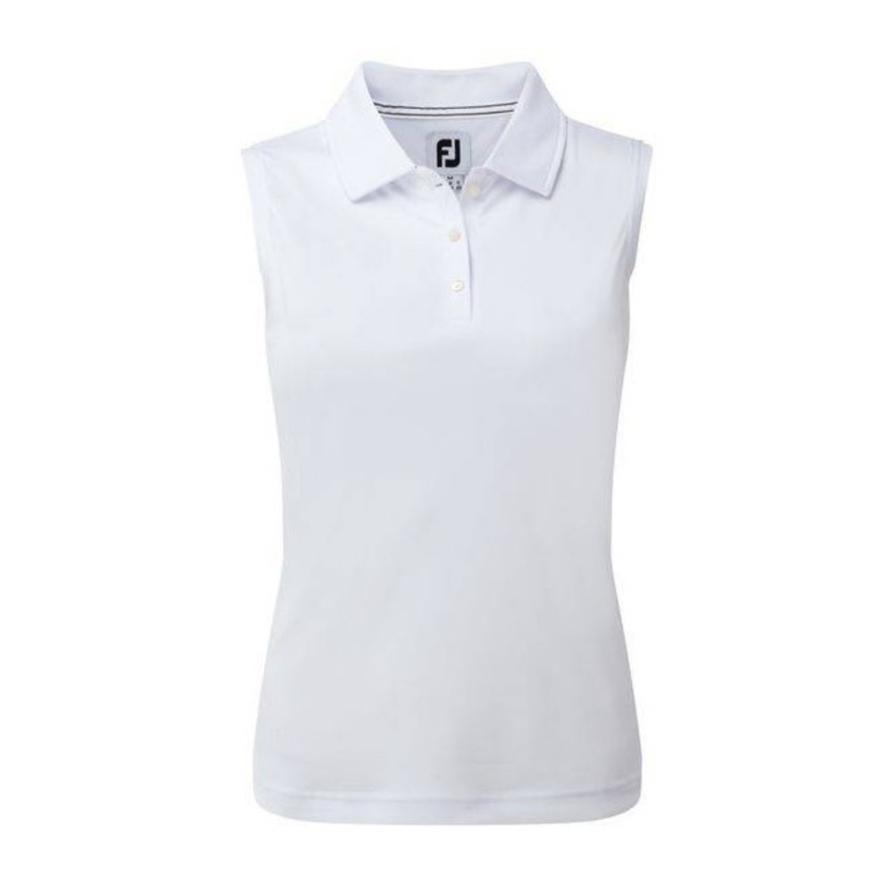 FOOTJOY INTERLOCK SLEEVELESS DAMES GOLF POLO